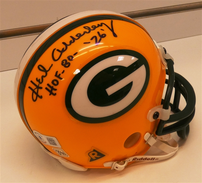 Herb Adderley Autographed Packers Mini Helmet