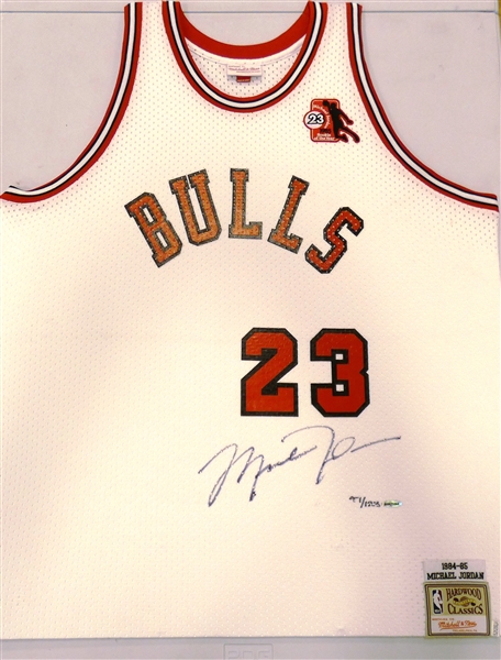 Michael Jordan Autographed UDA Rookie Jersey