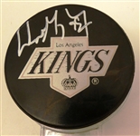 Wayne Gretzky Autographed Kings Puck