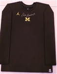 Jim Harbaugh Autographed Michigan Fleece