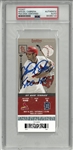 Miguel Cabrera Autographed 400th Home Run Ticket