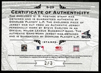 Steve Carlton #2/3 Autographed 2005 Century Collection