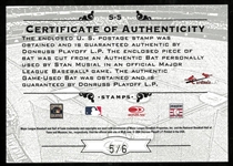 Stan Musial #5/6 Autographed Leaf Century Collection