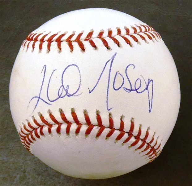 Lloyd Moseby Autographed Baseball