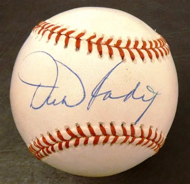 Dick Radatz Autographed Baseball