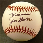 Jim Gentile Autographed Baseball