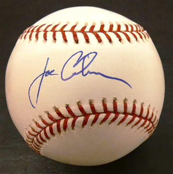 Joe Coleman Autographed Baseball