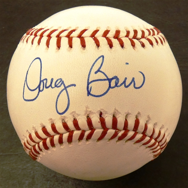 Doug Bair Autographed Baseball