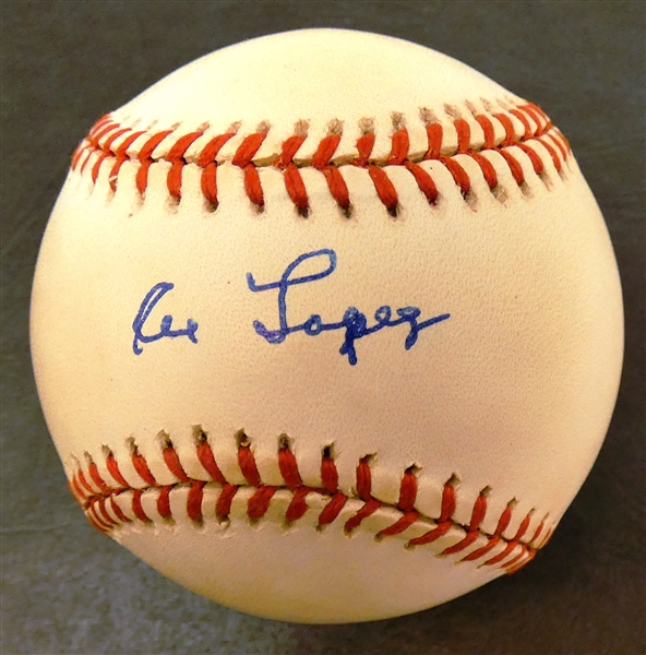 Al Lopez Autographed Baseball