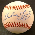 Barbaro Garbey Autographed Baseball