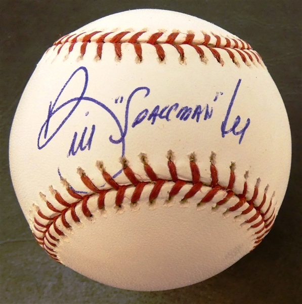 Bill "Spaceman" Lee Autographed Baseball