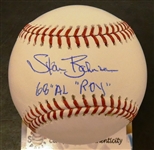 Stan Bahnsen Autographed Baseball