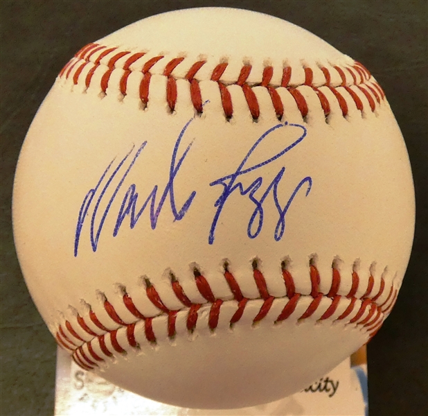 Wade Boggs Autographed Baseball