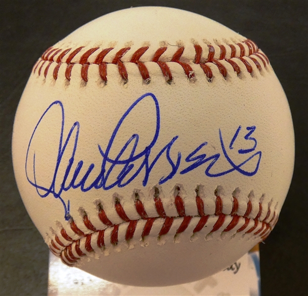 Lance Parrish Autographed Baseball