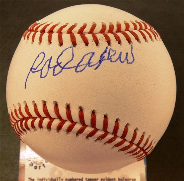 Rod Carew Autographed Baseball