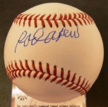 Rod Carew Autographed Baseball