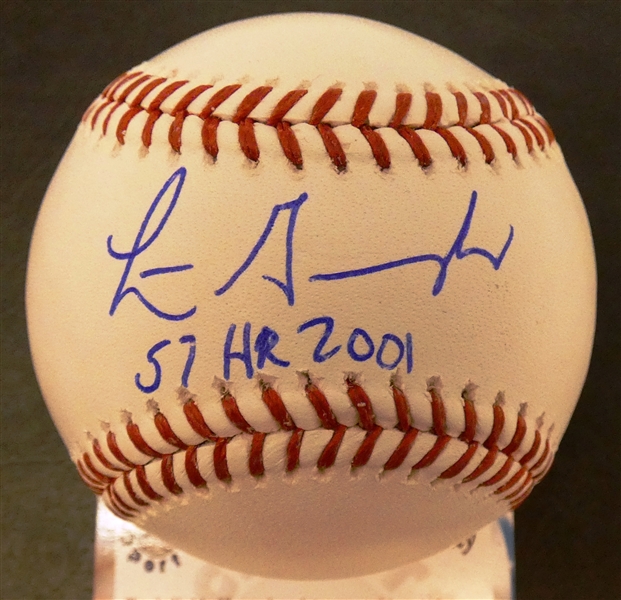 Luis Gonzalez Autographed Baseball