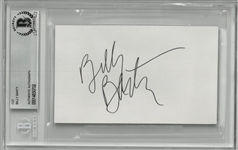 Billy Barty Autographed Cut
