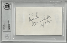 Dirk Benedict Autographed 3x5 Index Card
