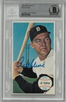Al Kaline Autographed 1964 Topps Giants