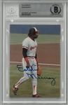 Eddie Murray Autographed 4x6 Photo