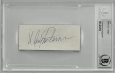Mary Lou Turner Autographed Cut