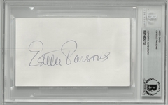 Estelle Parsons Autographed Cut