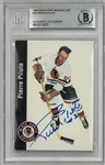 Pierre Pilote Autographed 1994 Parkhurst