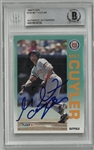 Milt Cuyler Autographed 1992 Fleer