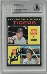 Gene Lamont Autographed 1971 Topps Rookie Card