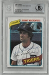 Johnny Wockenfuss Autographed 1980 Topps