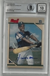 Juan Encarnacion Autographed 1996 Bowman