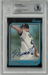 Mike Drumright Autographed 1997 Bowman
