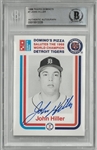 John Hiller Autographed 1988 Domino's