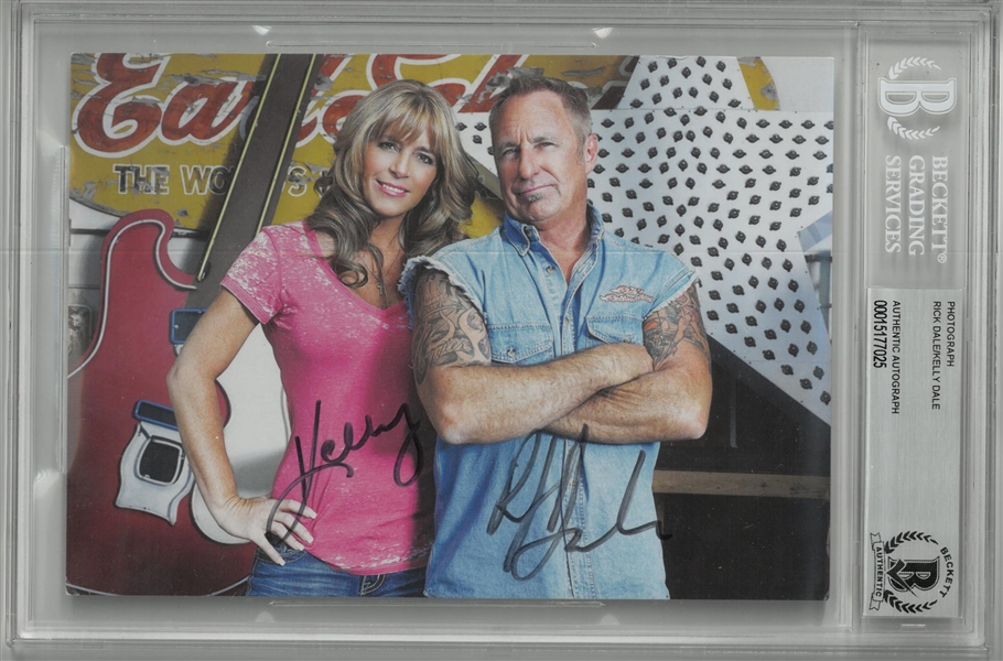 Rick & Kelly Dale Autographed 4x6 Photo