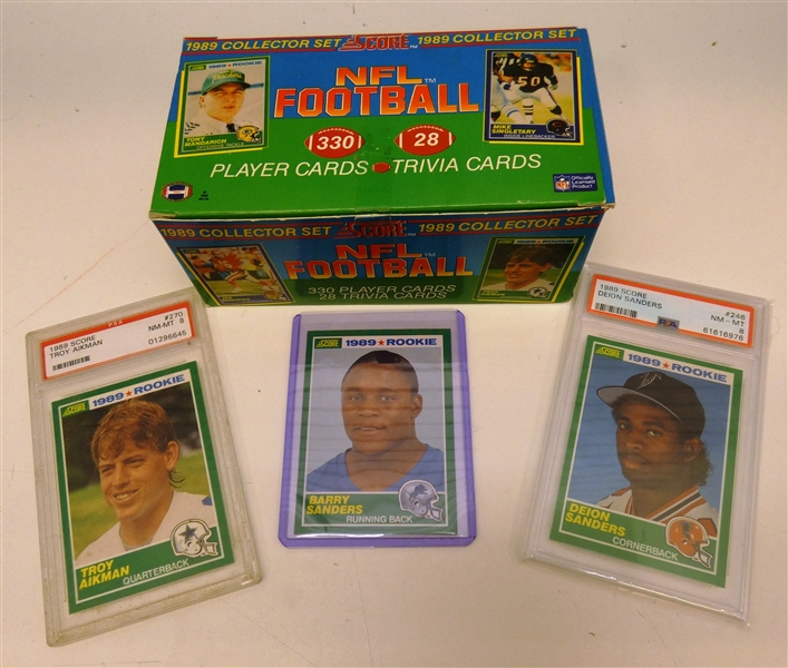 1989 Score Football Complete Factory Set
