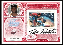 Torii Hunter Autographed 2005 Century Collection