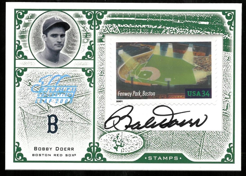 Bobby Doerr Autographed 2005 Century Collection