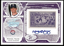 Michael Young Autographed 2005 Century Collection