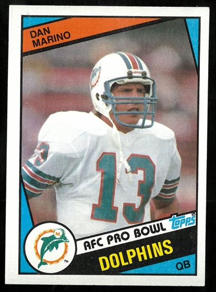 Dan Marino 1984 Topps Rookie Card