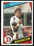 John Elway 1984 Topps Rookie Card