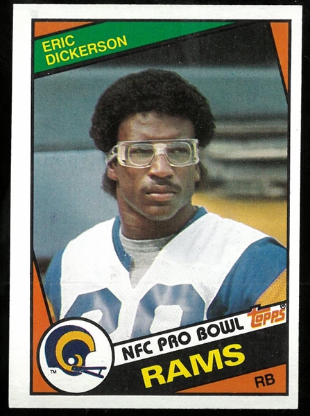 Eric Dickerson 1984 Topps Rookie Card