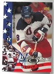 Dave Silk Autographed Miracle on Ice Card
