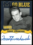 Forest Evashevski Autographed Michigan Card