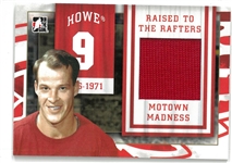 Gordie Howe Motown Madness Jersey Card