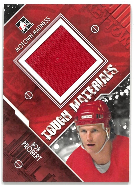 Bob Probert Motown Madness Jersey Card