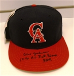 Alex Johnson Autographed Angels Hat