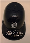 Bill Scherrer Autographed Tigers Mini Helmet