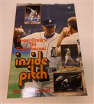 Roger Craig Autographed 1984 Tigers Book