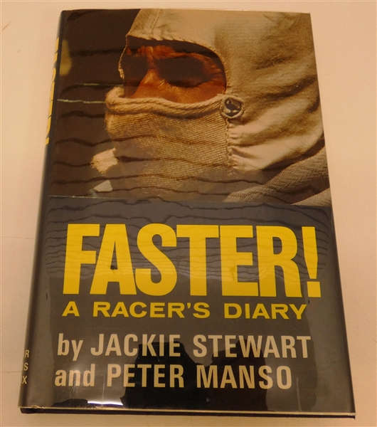 Jackie Stewart Autographed Book